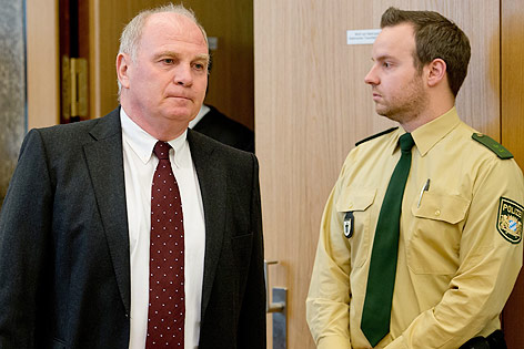© APA/EPA/Sven Hoppe Bayern-Präsident Uli Hoeneß