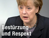 Die deutsche Bundeskanzlerin Angela Merkel