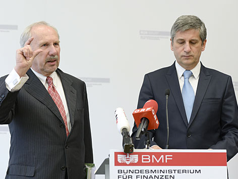 © APA/Herbert Neubauer Finanzminister Michael Spindelegger (ÖVP)
