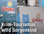 Infostand des Krim-Tourismusverbandes