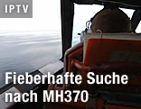 Flugzeugpilot sieht aus Fluzeug