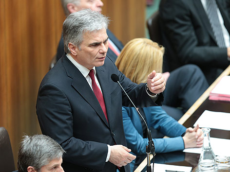 © ORF.at/Roland Winkler Bundeskanzler Werner Faymann