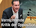 FP&Ouml;-Parteichef Heinz Christian Strache