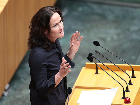 © ORF.at/Roland Winkler Grüne-Parteichefin Eva Glawischnig
