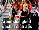 Menschen auf der Straße