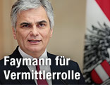 Bundeskanzler Werner Faymann