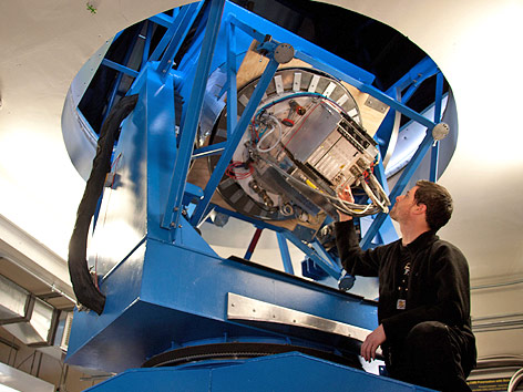 © APA/EPA/Harvard University/Steffen Richter Weltraumteleskop BICEP 2