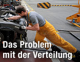 Arbeiter in einer Fabrik