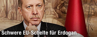 Türkischer Ministerpräsident Recep Tayyip Erdogan
