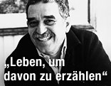 Schriftsteller Garbiel Garcia Marquez
