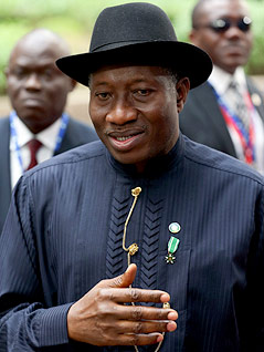 © APA/EPA/Julien Warnand Nigerias Präsident Goodluck Ebele Jonathan