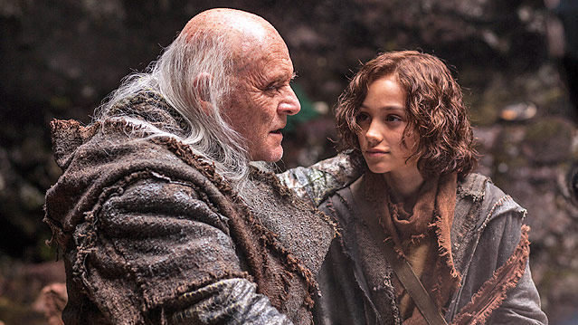 © © MMXIV Paramount Pictures Corporation and Regency Engtertainment (USA), Inc. All Rights Reserved Szene aus dem Film "Noah" mit Anthony Hopkins und Gavin Casalegno
