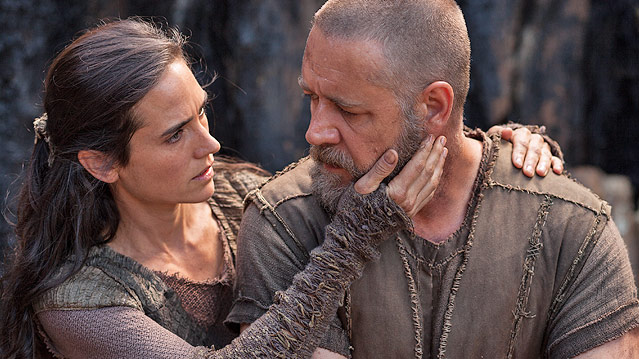 © © MMXIV Paramount Pictures Corporation and Regency Engtertainment (USA), Inc. All Rights Reserved Szene aus dem Film "Noah" mit Jennifer Connelly und Russell Crowe