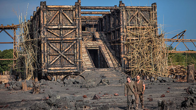 © © MMXIV Paramount Pictures Corporation and Regency Engtertainment (USA), Inc. All Rights Reserved Szene aus dem Film "Noah" zeigt die Arche