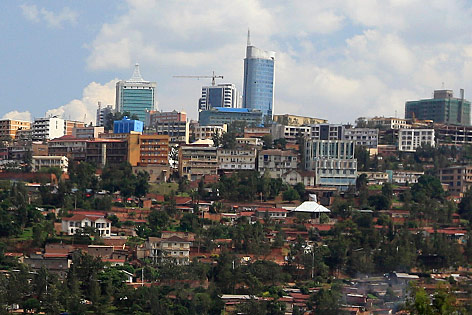 © Reuters/Noor Khamis Ein Blick auf die Stadt Kigali in Ruanda