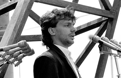 © AP/MTI/Istvan Csaba Toth Viktor Orban im Jahr 1989