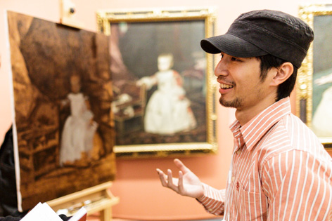 © ORF.at/Dominique Hammer Chinesischer Künstler im Kunsthistorischen Museum