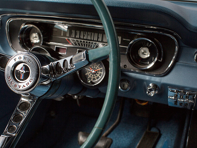 © Reuters/John Gress Lenkrad Mustang 1964