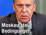 Der russische Außenminister Sergei Lawrow