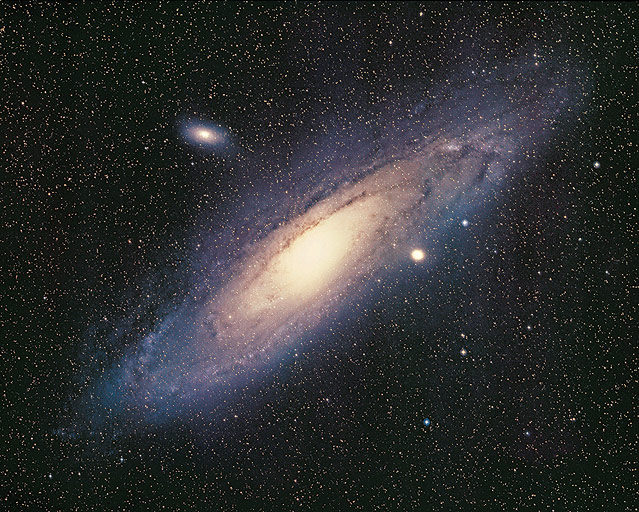 © David Malin Images/Caltech Erste Weltraumfotografie auf Farbfilm, Bill Miller, Mount Wilson Observatorium, Kalifornien, 1958