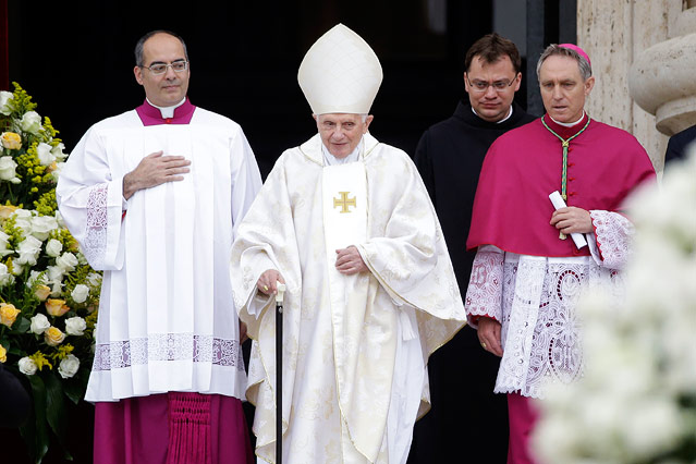© APA/AP/Andrew Medichini Emeritierter Papst Benedikt XVI.
