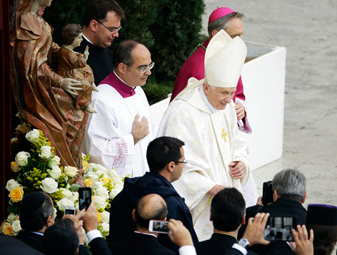 © APA/AP/Gregorio Borgia Emeritierter Papst Benedikt XVI.