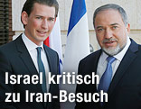Sebastian Kurz und Avigdor Lieberman