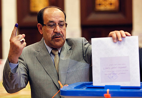 © Reuters/Ahmed Jadallah Irakischer Premierminister Maliki