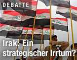 Irakische Fahnen