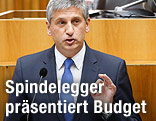 Finanzminister und Vizekanzler Michael Spindelegger (ÖVP)