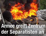 Brennende Reifen