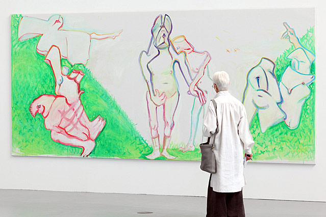 © APA/EPA/Bodo Marks Gemälde von Maria Lassnig