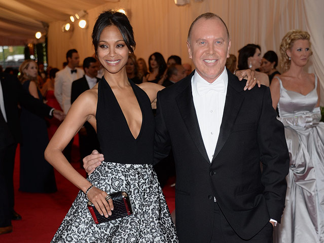 © APA/AP/Invision/Evan Agostini Zoe Saldana und Michael Kors