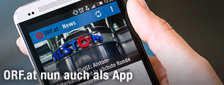 ORF-App am Handy