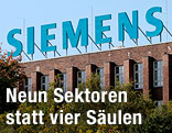 Siemens-Logo auf Fabrik