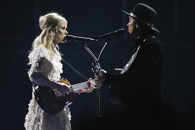 © APA/AP/Frank Augstein Die niederländische Band Common Linnets während ihrer Performance