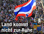Demonstranten in Bangkok