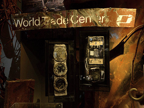 © APA/EPA/Justin Lane Schriftzug "World Trade Center"