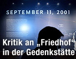 Informationstafel im Memorial Museum in New York