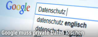 Screenshot der Google-Startseite mit Sucheingabefeld
