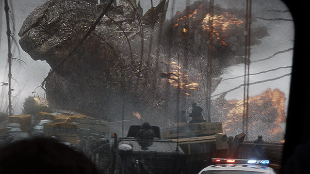© 2014 WARNER BROS. ENTERTAINMENT INC. & LEGENDARY PICTURES PRODUCTIONS LLC Szene aus dem Film "Godzilla"