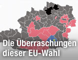 &Ouml;sterreichkarte zur EU-Wahl