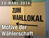 Wegweiser zum Wahllokal