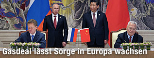 Russlands Präsident Wladimir Putin und sein chinesischer Amtskollege Xi Jinping