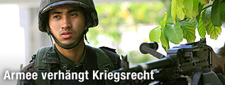 Ein thail&auml;ndischer Soldat