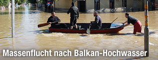 Menschen in einem Boot