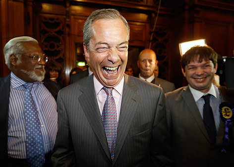 © APA/AP/Kirsty Wigglesworth Nigel Farage