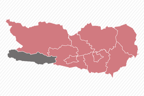 © ORF Karte zur EU Wahl: Kärnten