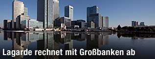 Finanzdistrict in London