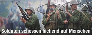 Soldaten beim Tiananmen-Massaker 1989